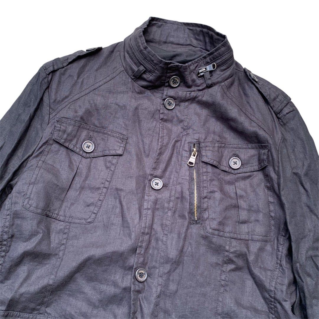 Celio, Archival Multi Pocket Zip Military Jacket (Category: Coats, Jackets and Outerwear) located in Manila. Submitted by s0leilrouge (Listing ID 1463383777, Image 3). Description: W 16 L 22 No Issues ₱1000 + SF.