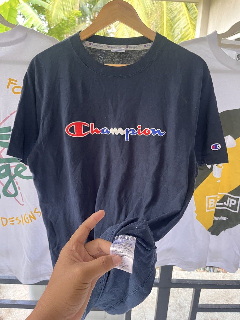 Champion (Category: Activewear) located in Tabogon. Submitted by offtherack.1 (Listing ID 1463412864, Image 3). Description: Champion Script no issue dimes: 21.5x28.5 Size: XL on tag.