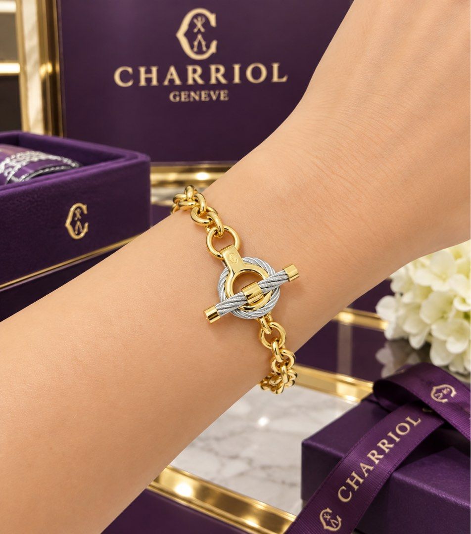 CHARRIOL BRACELET (Category: Bracelets) located in Makati City. Submitted by lambogirl (Listing ID 1463399721, Image 2). Description: #Charriolph 2026 New Collections!!! ✅100% authentic/Brand New ✅ Comes Complete with International warranty and authenticity card. ✅ Free Lifetime Cleaning inside Charriol Boutique. ✅Open for cash/Lay away 1-2 months no interest. ✅ Free Shipping within NCR, or pick up (Makati).