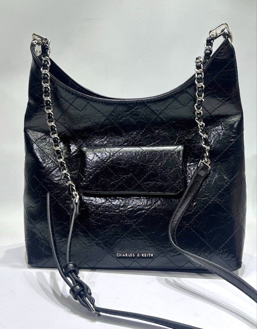 C&K Duo Quilted Front-Pocket Chain Hobo Bag (Category: Cross-body Bags) located in Bulacan. Submitted by mykakarizza (Listing ID 1463526193, Image 3). Description: ONHAND✨✨ ₱850 only C&K Duo Quilted Front-Pocket Chain Hobo Bag Width 24 cm Depth 11 cm Height 19 cm Add paperbag 100 📸 Actual pics! 🙋🏻‍♀️ ─── ✦ ─── ✦ ─── ✦ ─── ✦ ─── 🛍️ LOOKING FOR MORE RESELLERS 🛍️ ✨ Buy 3 pcs of ANY items — FREE SHIPPING NA!🚚 ✨ Buy 10 items → FREE SF + ₱50 OFF 