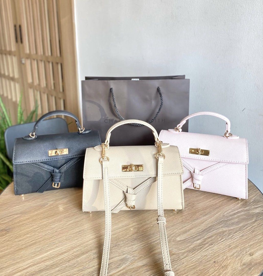 C&K Tricha Knotted-Belt Top Handle Bag (Category: Cross-body Bags) located in Bulacan. Submitted by mykakarizza (Listing ID 1463511955, Image 1). Description: NEW✨✨ ₱800 onlyyy C&K Tricha Knotted-Belt Top Handle Bag Size: Width 17-20 cm Depth 5 cm Height 12 cm Add paperbag 100 📸 Actual pics! 🙋🏻‍♀️ ─── ✦ ─── ✦ ─── ✦ ─── ✦ ─── 🛍️ LOOKING FOR MORE RESELLERS 🛍️ ✨ Buy 3 pcs of ANY items — FREE SHIPPING NA!🚚 ✨ Buy 10 items → FREE SF + ₱50 OFF EAC