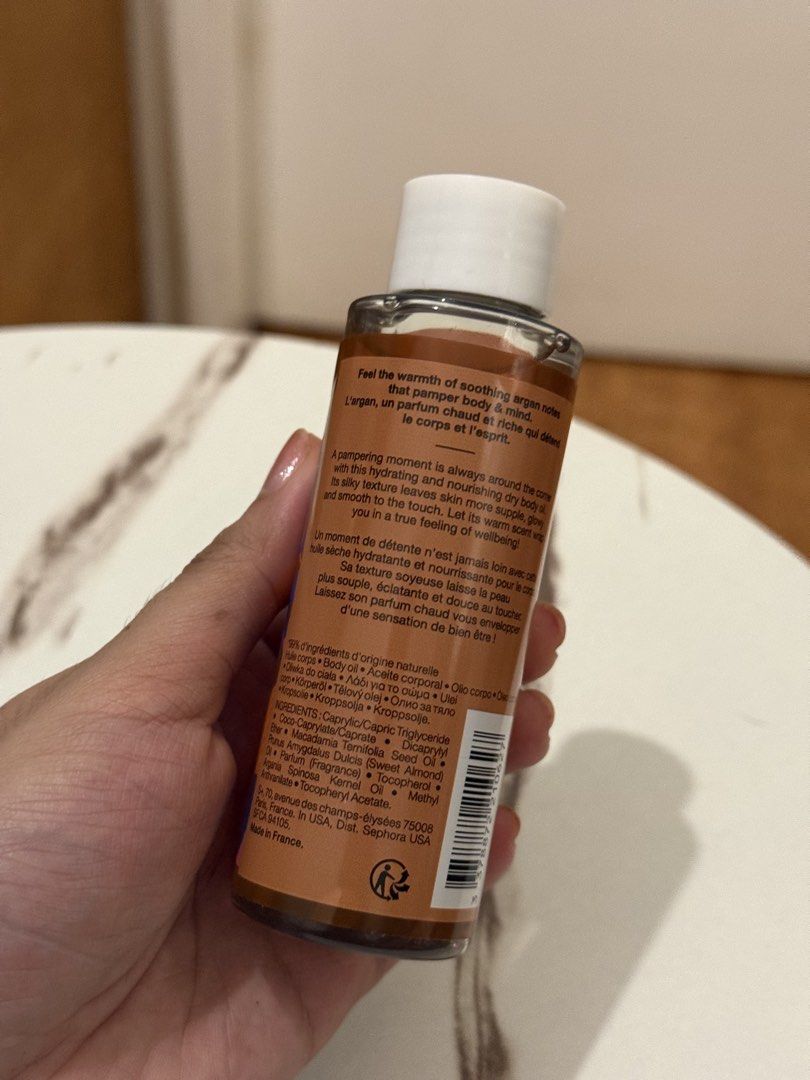[CLEARANCE] Sephora dry oil (Category: Body Care) located in Quezon City. Submitted by quirksandcurls (Listing ID 1463550127, Image 2). Description: .