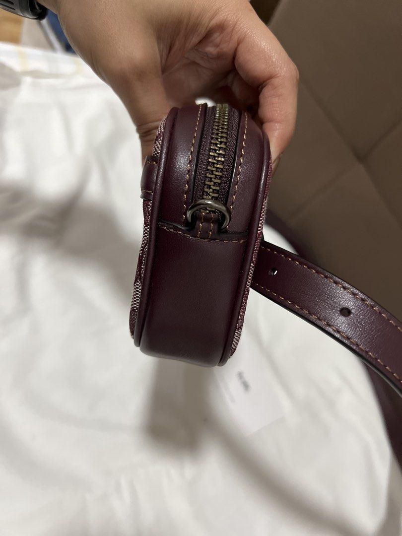 Coach belt bag (Category: Luxury Bags & Wallets) located in Cabanatuan. Submitted by hellorhea (Listing ID 1463461063, Image 3). Description: Flaw: strap for crossbody is missing. No dust bag but there's care card. .