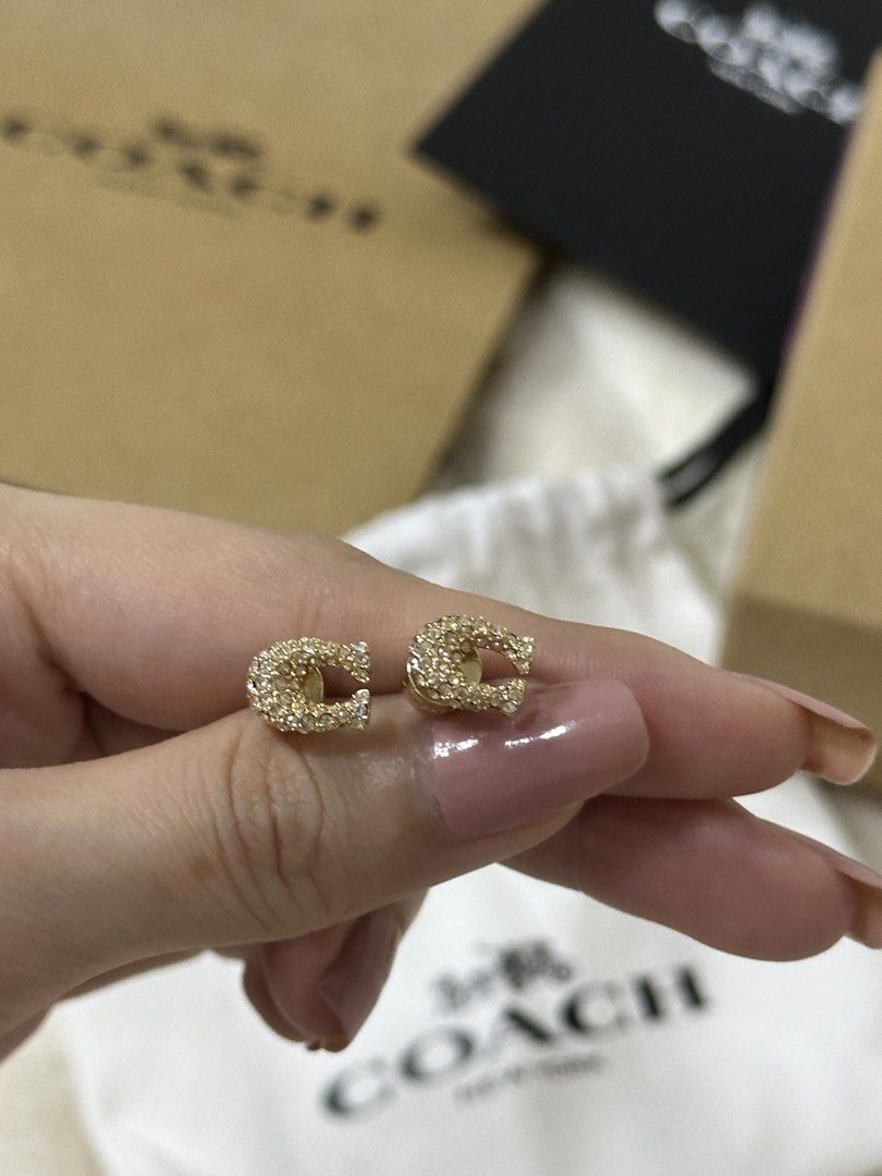 Coach earrings (Category: Body Jewelry) located in Cavite. Submitted by aljennaaaa (Listing ID 1463513122, Image 2). Description: Super cute! .