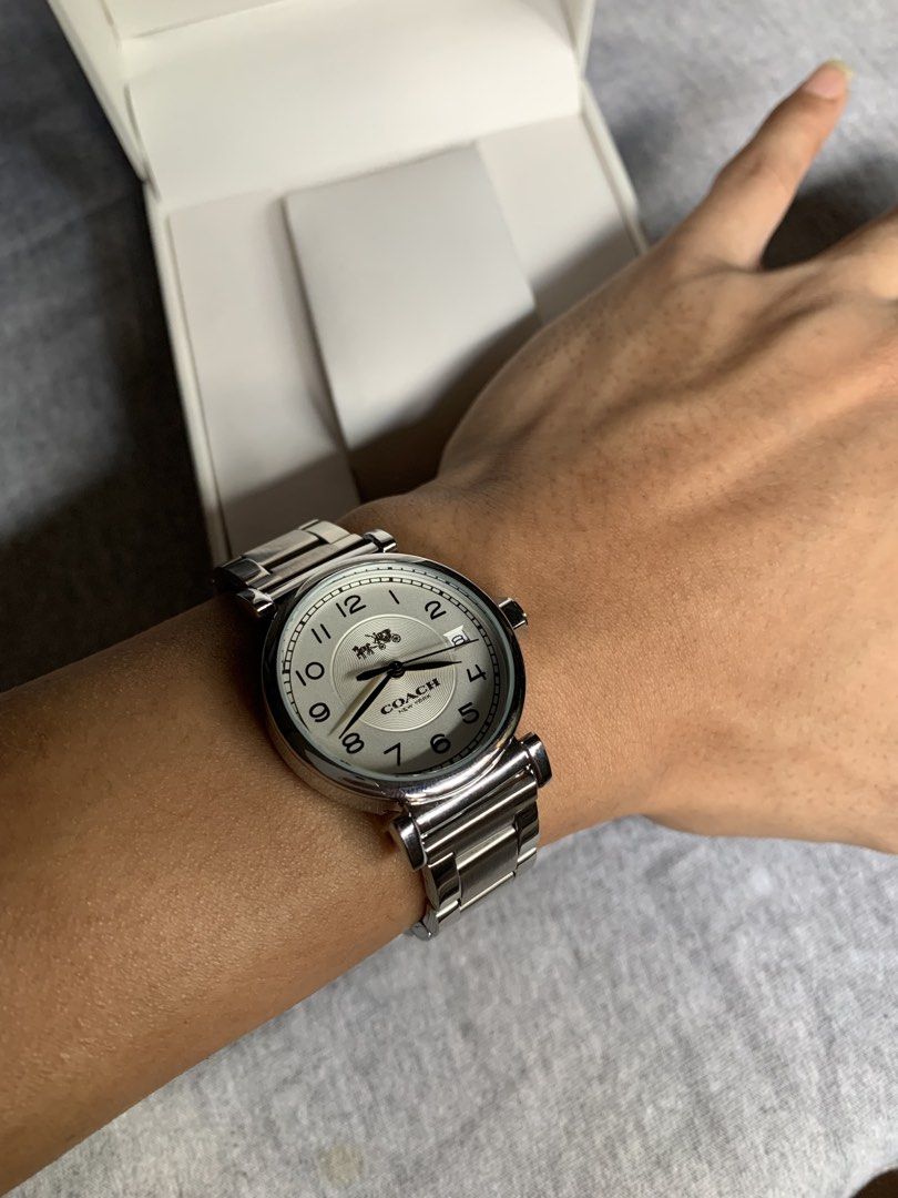 Coach Madison Butterfly Lock (Category: Women's Watches) located in Manila. Submitted by jaivrgr22 (Listing ID 1463412205, Image 2). Description: Excellent Condition All Working/ No issue With Hard Box & Paper Bag .