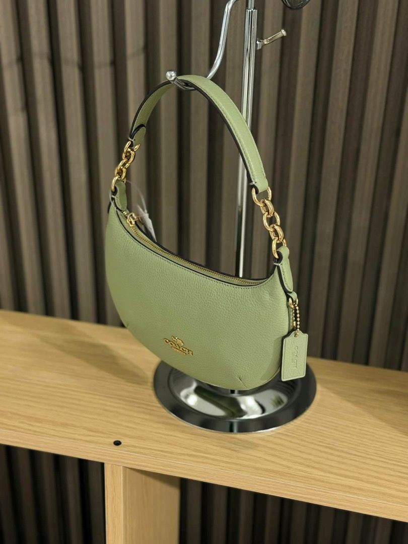 Coach Mini Payton Pistachio (Category: Luxury Bags & Wallets) located in Manila. Submitted by happytiger7 (Listing ID 1463421917, Image 3). Description: Coach Mini Payton Pistachio • Length: 8.5 in (21.6 cm) • Height: 6.0 in (15.2 cm) • Width: 1.25 in (3.2 cm) Brand new Complete with tag, care card, polypouch Lalamove-ready .