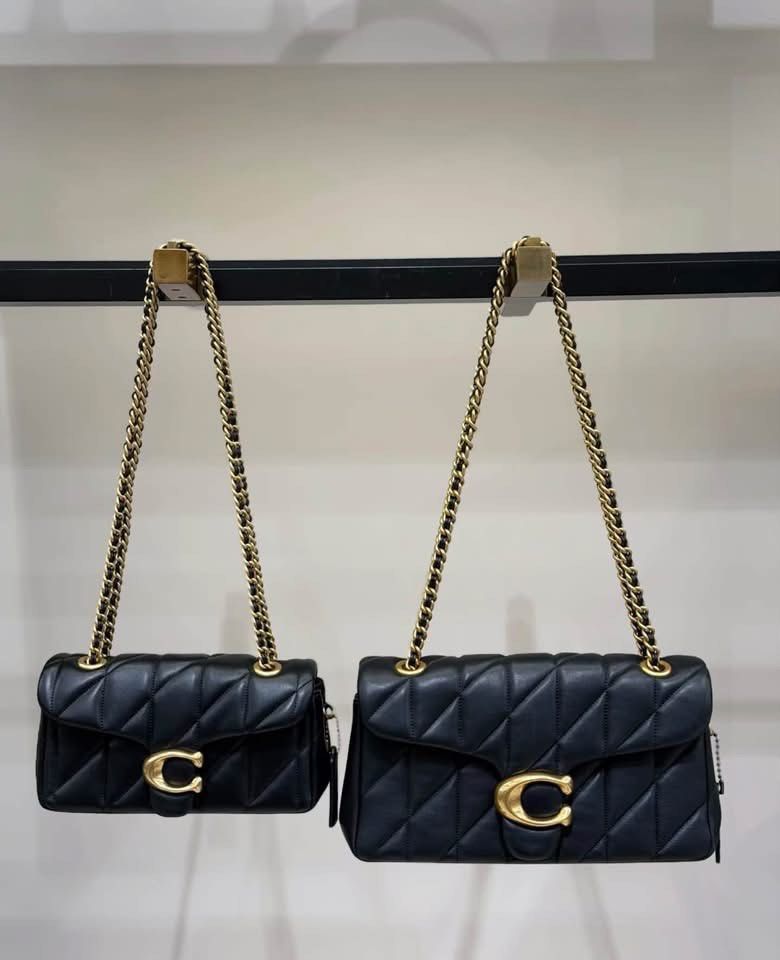 Coach Quilted Tabby Shoulder Bag ( 20 and 26 ) (Category: Shoulder Bags) located in Manila. Submitted by btdcbagtrendsdcapul.2 (Listing ID 1463384897, Image 3). Description: Inclusion: Tag, Carecard, Paper Bag, Dustbag, Limited stocks only 📩 Dm for inquiries.