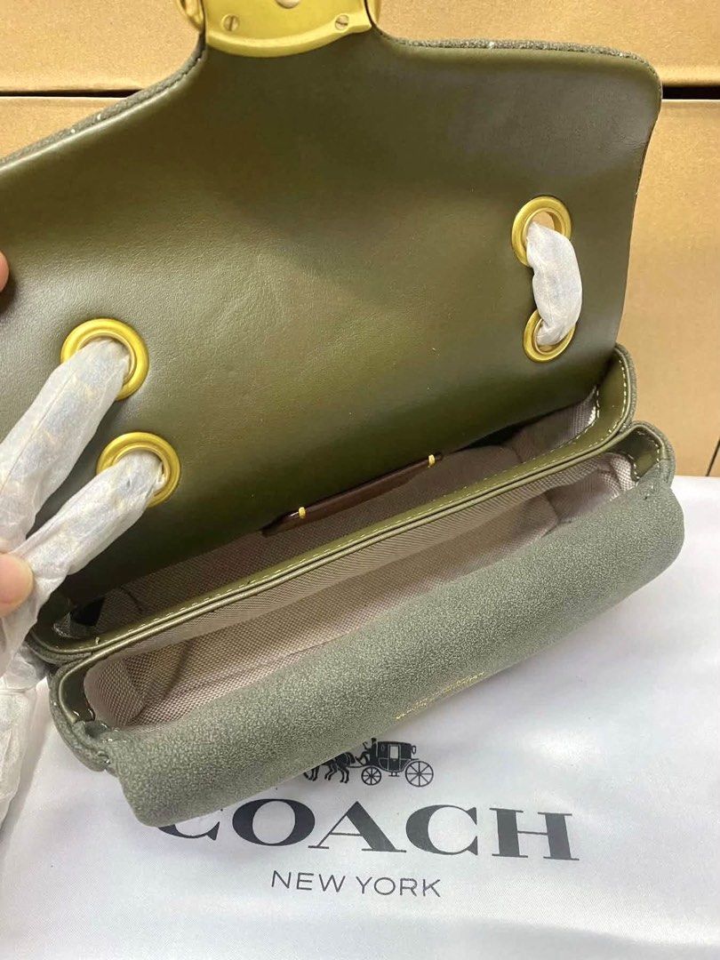 Coach Tabby Quilting Suede Olive (Category: Shoulder Bags) located in Bulacan. Submitted by mykakarizza (Listing ID 1463477874, Image 3). Description: SUEDE OLIVE!! 😍 26 cm ₱2300 20 cm ₱2100 Complete inclusions 📸 Actual pics! 🙋🏻‍♀️ ─── ✦ ─── ✦ ─── ✦ ─── ✦ ─── 🛍️ LOOKING FOR MORE RESELLERS 🛍️ ✨ Buy 3 pcs of ANY items — FREE SHIPPING NA!🚚 ✨ Buy 10 items → FREE SF + ₱50 OFF EACH! 💖 PM us for 30 pcs & up WS 🤍 #Mallpulloutbagssupplier.
