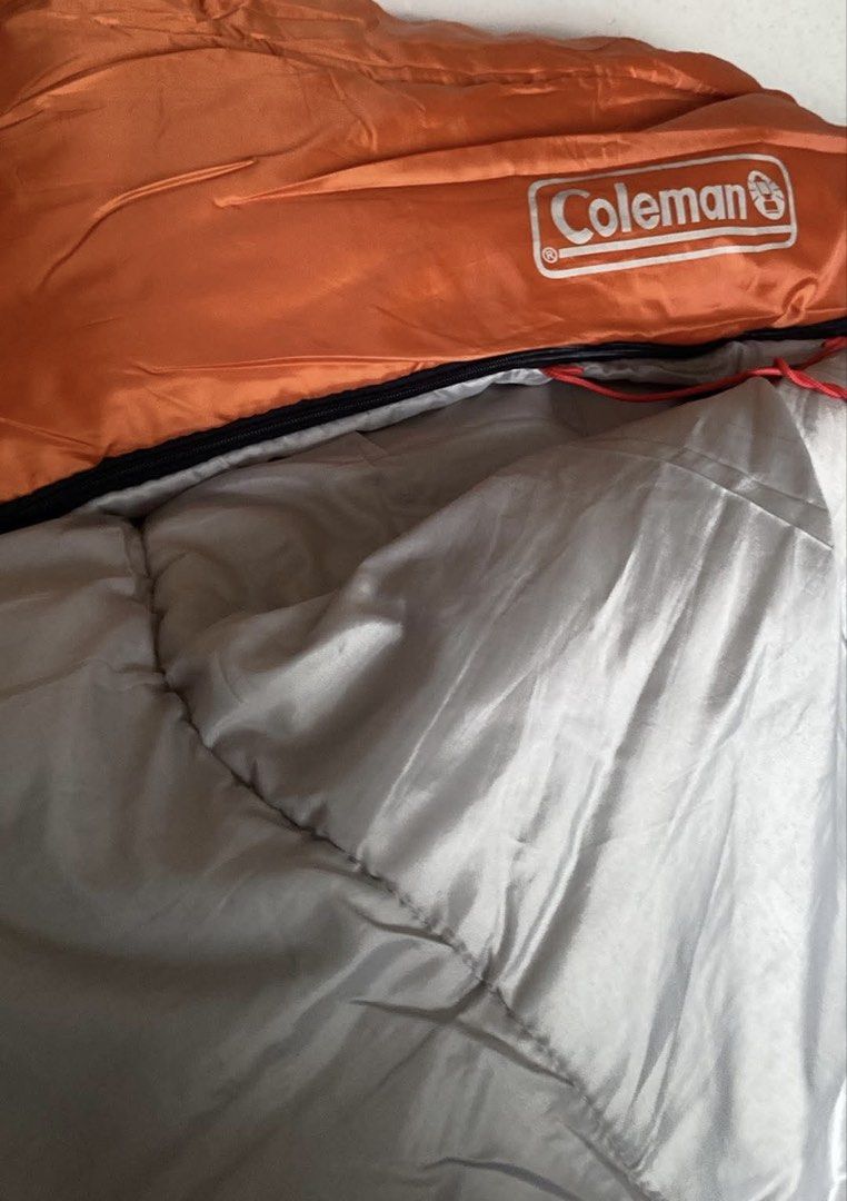 Coleman Sleeping Bag (Category: Hiking & Camping) located in Quezon City. Submitted by robin1224 (Listing ID 1463354165, Image 1). Description: Coleman Sleeping Bag – Like New | Used Once Only 💰 Selling Price: ₱1,300 Selling my Coleman sleeping bag, used only once indoors. Still in very good/like-new condition and clean. Details: Brand: Coleman Condition: Like new / used once Usage: Indoor use only No damage, rips, or major stains Zipper is work