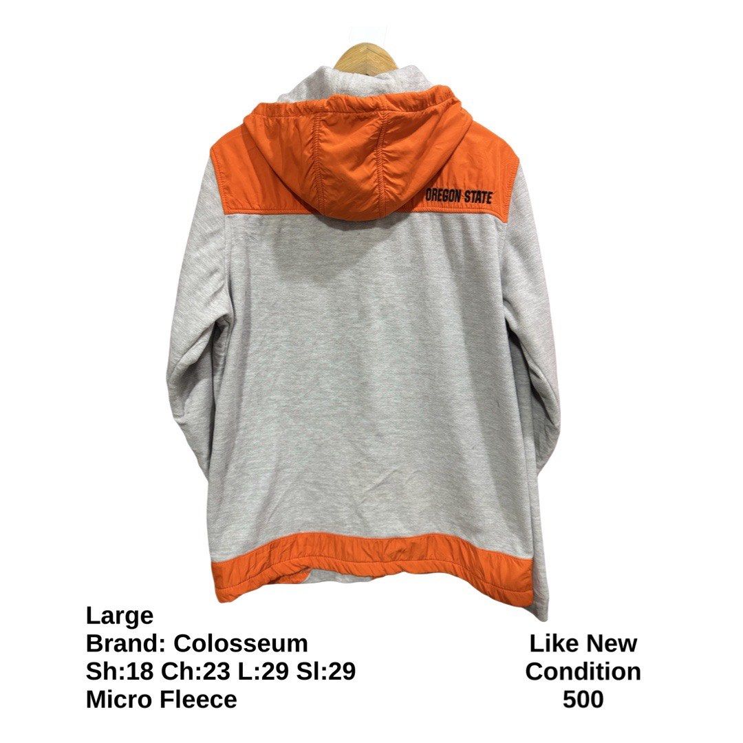 Colosseum Two Tone Hoodie Jacket (Category: Coats, Jackets and Outerwear) located in Bulacan. Submitted by rlemonfashionshop (Listing ID 1463368168, Image 3). Description: Premium Class Quality Items. Actual Item on Photo with Good/Mint Condition. Message us for inquiries, more information and confirmation. Wash before wearing. Thank you so much..