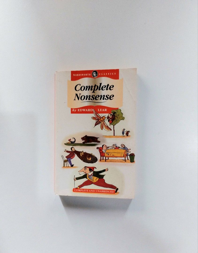 Complete Nonsense by Edward Lear (Category: Storybooks) located in Tanauan. Submitted by solanaclassics (Listing ID 1463475980, Image 1). Description: 📚 major bookshelf clean out / clearance sale ~ — RFS: decluttering my bookshelves and switching to digital books — MOP: Gcash | fast shipping *feel free to send a message if you wish to negotiate the price :).