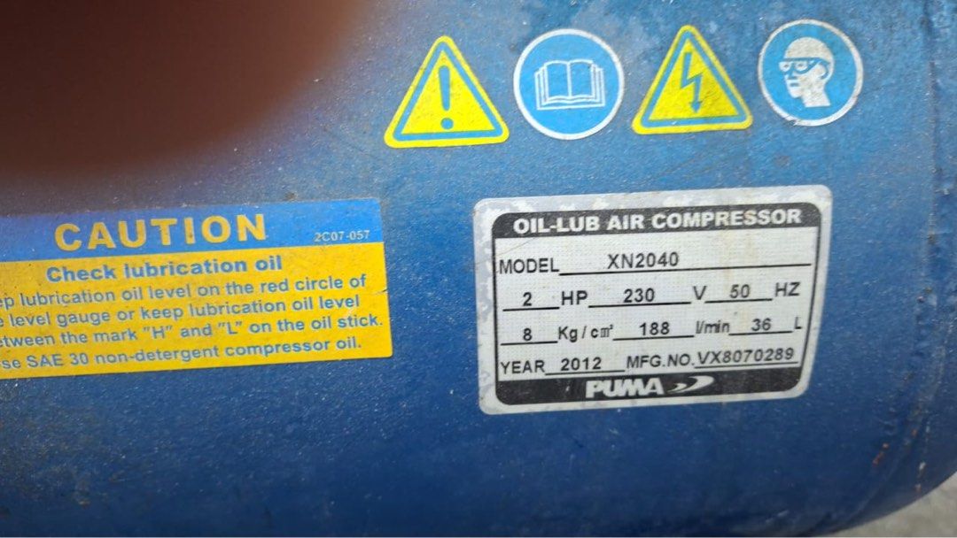 Compressor (Category: Home Improvement Tools & Accessories) located in Petaling Jaya. Submitted by goldfullyquinoa (Listing ID 1456334761, Image 2). Description: Compressor. Letting go as no longer needed item. Offer your best price and it will be yours. As per ‘as is’ condition. For serious buyers only please. Please read before you offer! Own pick up required. Area around puchong please message for specific location. Friday (10am-3pm arrangemen