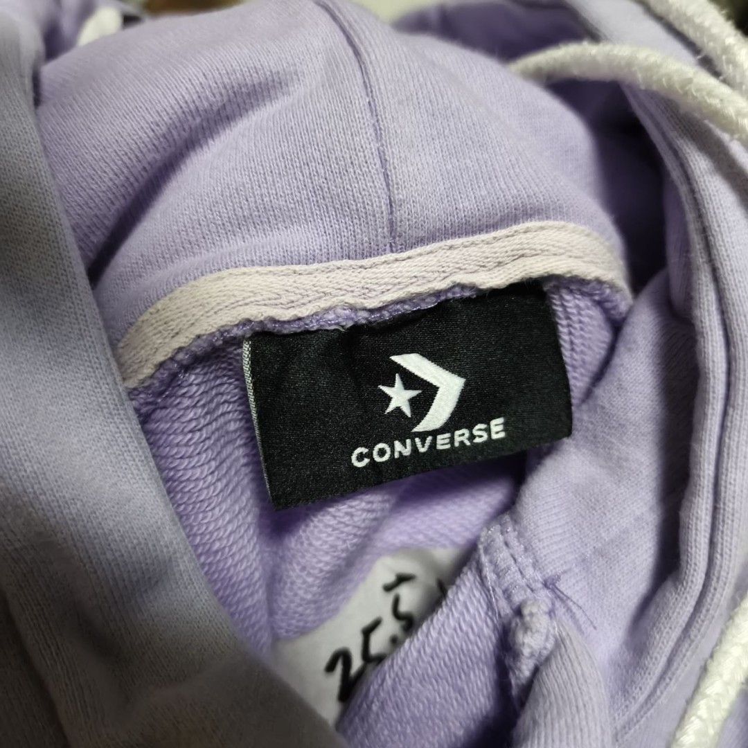 Converse x Golf le Fleur Hoodie (Category: Hoodies) located in Quezon City. Submitted by rodthrift00 (Listing ID 1463371873, Image 3). Description: Best Fit: M-L Dimension(WxL) : 20x25.5 Condition: 10/10 Issue: minimal crackprints and washable stains.