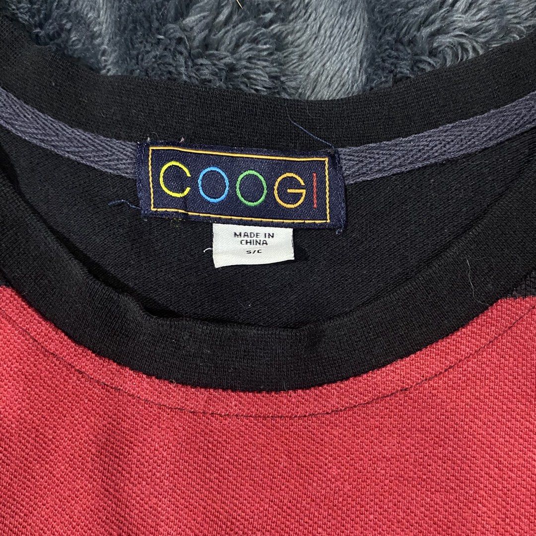 COOGI Striped T-Shirt (Category: Tshirts & Polo Shirts ) located in Zamboanga. Submitted by yusufmanue57647 (Listing ID 1463365901, Image 3). Description: - Cool COOGI tee - Features horizontal stripes in black, red, and grey - Made from 100% cotton - Ideal for casual wear - Fits S/C - Refer to label for care instructions - L .