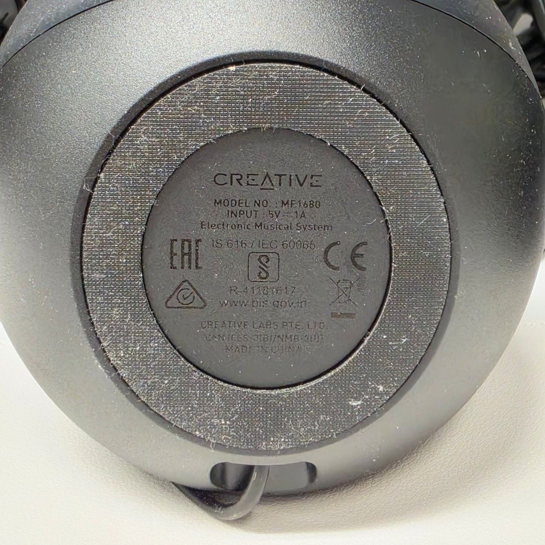 Creative Pebble 2.0 USB Desktop Speaker 電腦喇叭 （分類：Soundbar、揚聲器、藍牙喇叭、耳擴）位於 Hong Kong。 由 wongsfs299 提交（商品編號 1463412143，圖片 2）。簡介： Creative 牌嘅電腦喇叭，MF1680 型號。USB 供電，5V 1A。細細隻，擺位唔阻地方。音質唔錯，睇片聽歌都夠用。有音量調節掣，綠色燈仔。。
