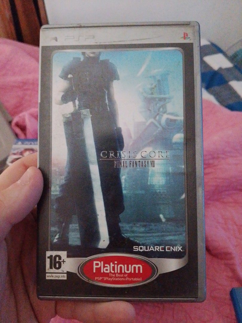Crisis Core: Final Fantasy VII (PSP) (Category: PlayStation) located in Manila. Submitted by coolowl-156047 (Listing ID 1463472770, Image 1). Description: - Crisis Core: Final Fantasy VII for PSP - Includes game disc and original case - Developed by Square Enix - Highly acclaimed RPG.