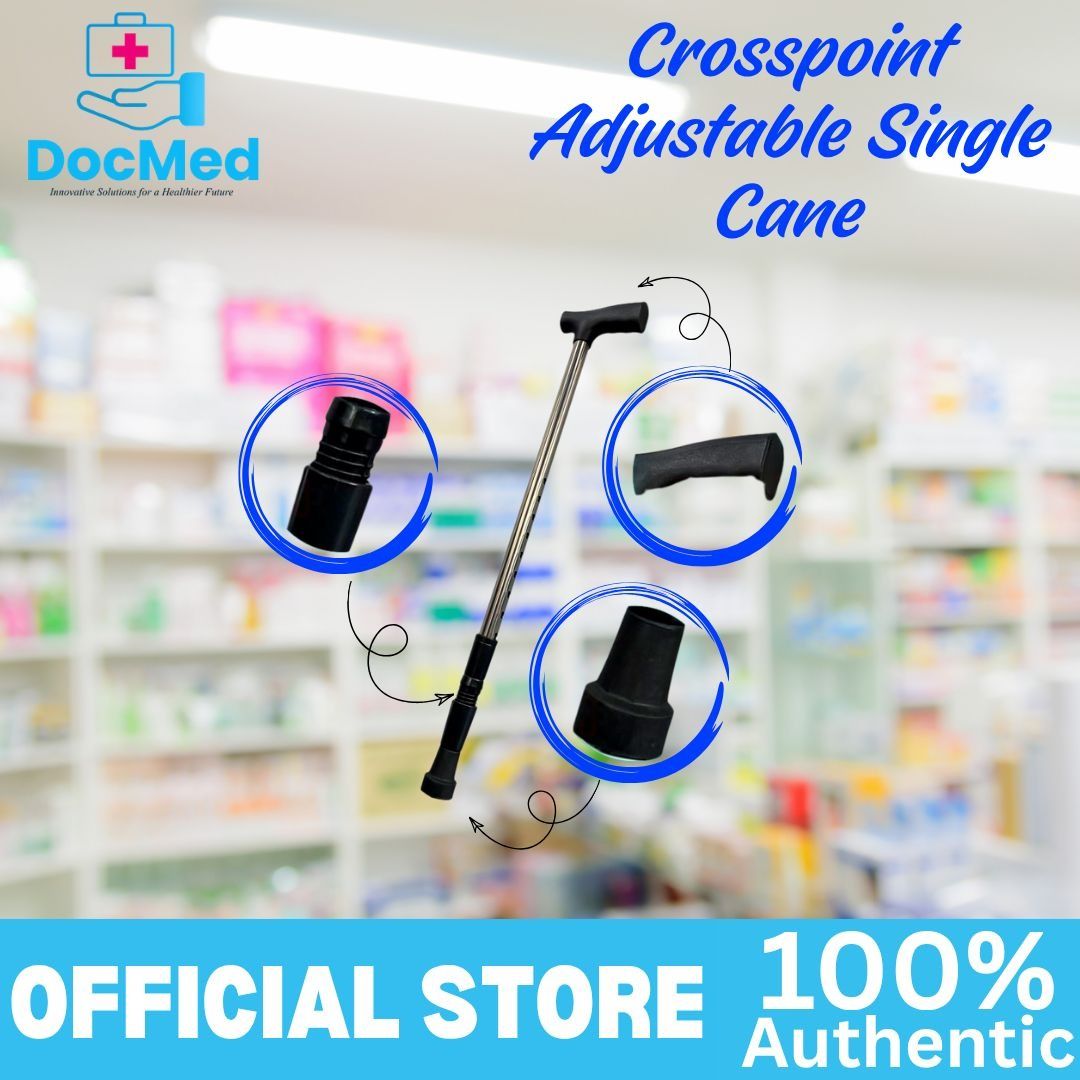 CROSSPOINT ADJUSTABLE SINGLE CANE (Category: Looking For) located in Quezon City. Submitted by zee_010200 (Listing ID 1463423569, Image 3). Description: - Brand: Crosspoint - Type: Adjustable Single Cane - Material: Durable construction - Feature: Adjustable height for personalized fit - Benefit: Provides stability and support - Ideal for: Daily use and mobility assistance.