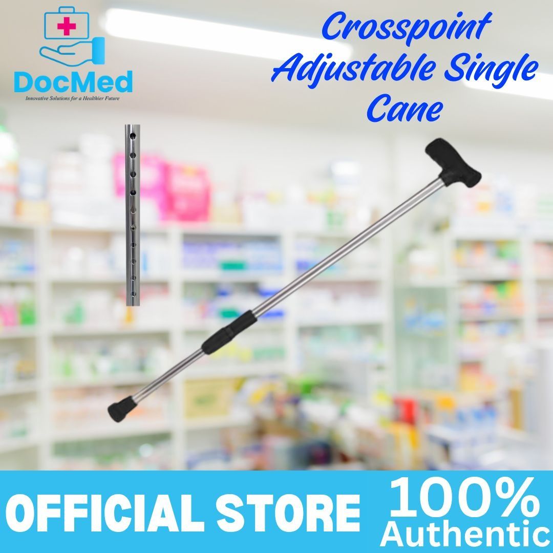 CROSSPOINT ADJUSTABLE SINGLE CANE (Category: Looking For) located in Quezon City. Submitted by zee_010200 (Listing ID 1463423569, Image 2). Description: - Brand: Crosspoint - Type: Adjustable Single Cane - Material: Durable construction - Feature: Adjustable height for personalized fit - Benefit: Provides stability and support - Ideal for: Daily use and mobility assistance.