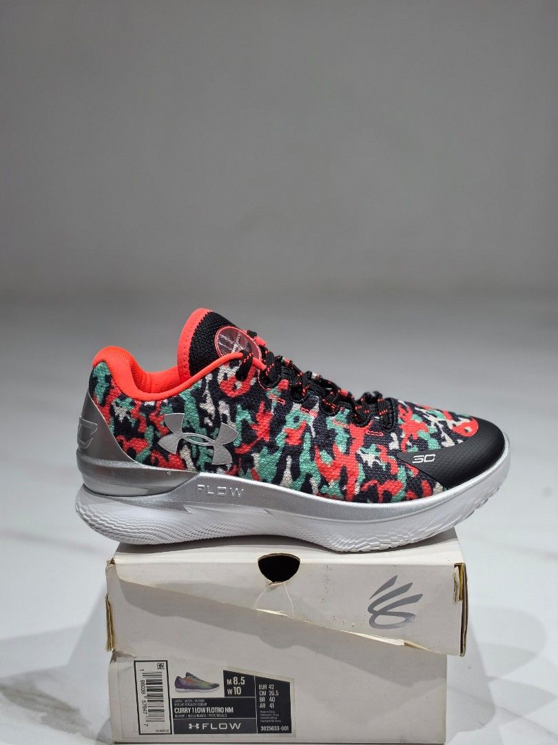 CURRY 1 LOW FLOTRO (Category: Sneakers) located in Caloocan City. Submitted by 321soled (Listing ID 1463419061, Image 1). Description: for sale/trade crry 1 low flotro size 8.5 brandnew / complete 1,995 south caloocan area ig/fb: 321soled.