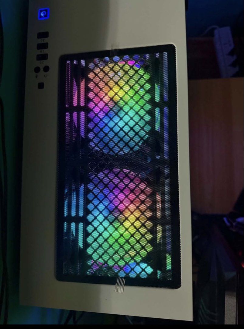 Custom Gaming PC - Ryzen 7 5700G, RTX 3070 Ti (Category: Desktops) located in Malolos. Submitted by kennethwhite.kb (Listing ID 1463329477, Image 2). Description: 🔥 HIGH-PERFORMANCE GAMING PC FOR SALE 🔥 🖥️ FULL SPECS: ⚡ CPU: AMD Ryzen 7 5700G 🧠 RAM: 32GB DDR4 2400MHz 💾 Additional Storage: 500GB NVMe M.2 💾 Storage: 1TB NVMe M.2 🎮 GPU: PNY XLR8 RTX 3070 Ti 🧩 Motherboard: MSI B550M Mortar WiFi 🔌 Power Supply: FSP HV PRO 85+ 650W 🖤 Case: De