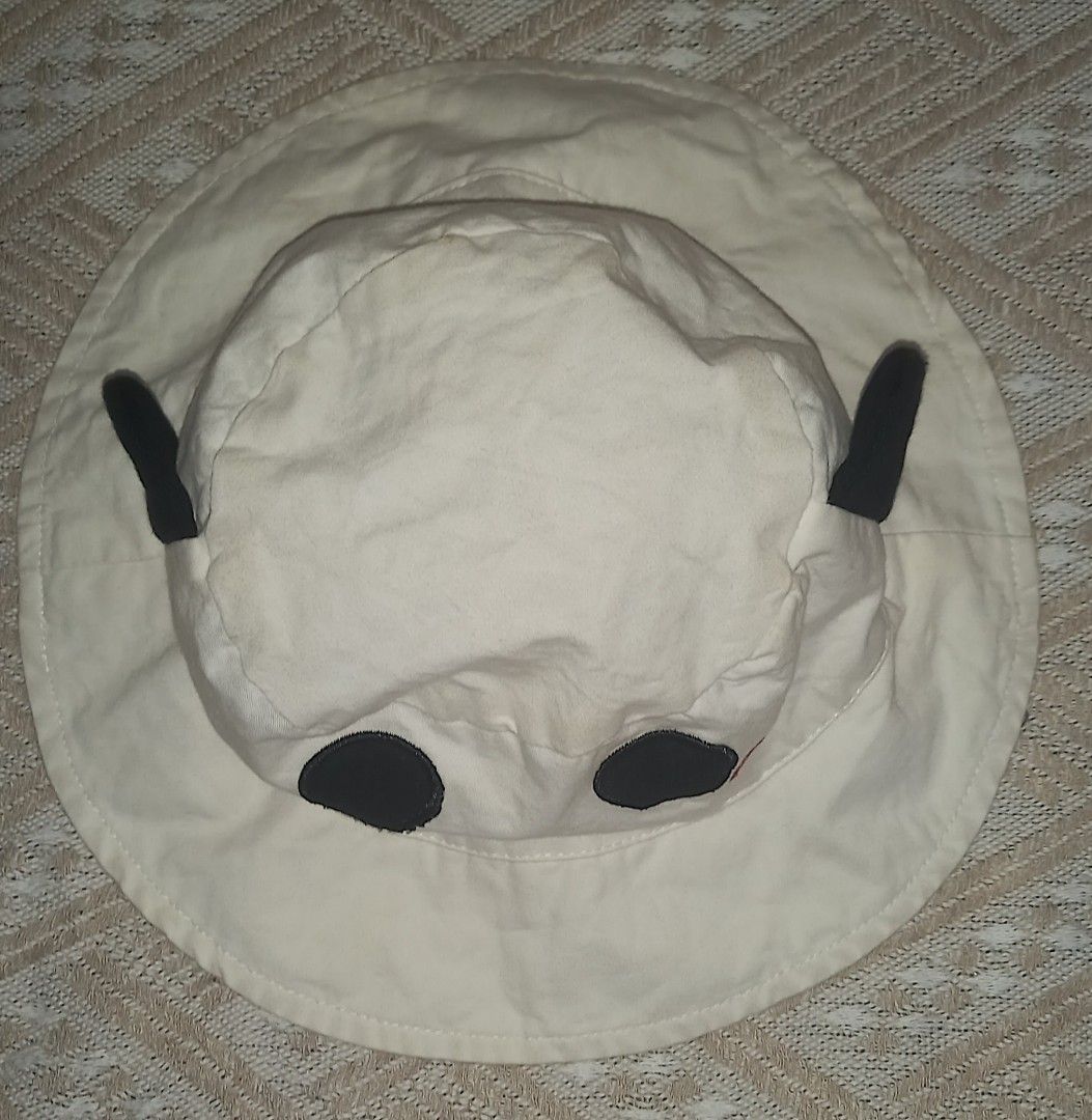 Cute Panda Bucket Hat for Kids (Category: Babies & Kids Fashion) located in Cagayan de Oro. Submitted by edwardryan01984 (Listing ID 1463349210, Image 2). Description: - Adorable bucket hat with a cute panda face design. - Features little panda ears on top for extra cuteness. - Comes in a lovely light cream color. - Ideal for protecting children from the sun on bright days. - A fun and stylish accessory for any outing..