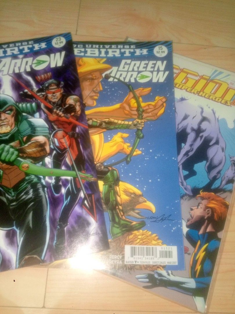 DC COMICS COLLECTION | SOLD PER PIECE OR TAKE ALL BUNDLE (Category: Comics & Manga) located in Manila. Submitted by gian_ocampo (Listing ID 1463528137, Image 2). Description: ✅ Condition ✨ ALL LIGHTLY USED / EXCELLENT CONDITION ✨ ONLY DIRTY/DUSTY FROM STORAGE — NO TEARS, NO CREASES, NO FOLDS, NO MISSING PAGES ✨ Covers & pages are crisp, bright, well‑kept; ALL STILL INSIDE PROTECTIVE SLEEVES ✨ Just need quick wipe/clean — will look FRESH & BRAND N