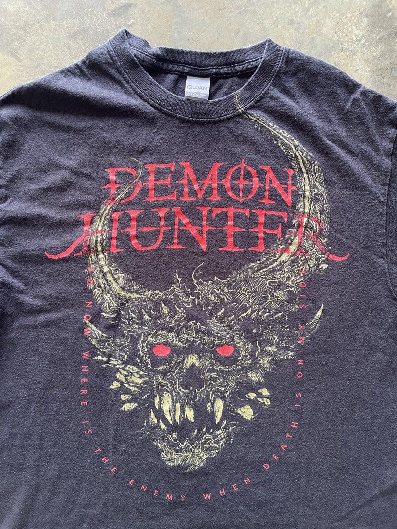 Demon Hunter (Christian Metalcore) (Category: Tshirts & Polo Shirts ) located in Cebu City. Submitted by kingzki032 (Listing ID 1463382782, Image 2). Description: Size : Medium Gildan Heavy Dimes : 19x26 Price : 600 .