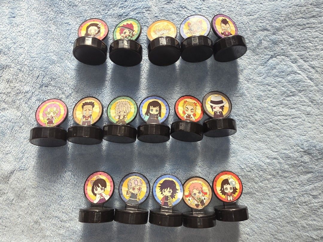 Demon Slayer Assorted Stamps (Category: Stamps & Prints) located in Manila. Submitted by animestuffsshop (Listing ID 1463349107, Image 1). Description: Demon Slayer Assorted Stamps Characters: - Nezuko Kamado - Tanjiro Kamado - Zenitsu Agatsuma - Inosuke Hashibira - Genya Shinazugawa - Mitsuri Kanroji - Gyomei Himejima - Sanemi Shinazugawa - Muichiro Tokito - Kyojuro Rengoku - Muzan Kibutsuji - Kanao Tsuyuri - Tengen Uzui - Giyu Tomioka - Sabito 