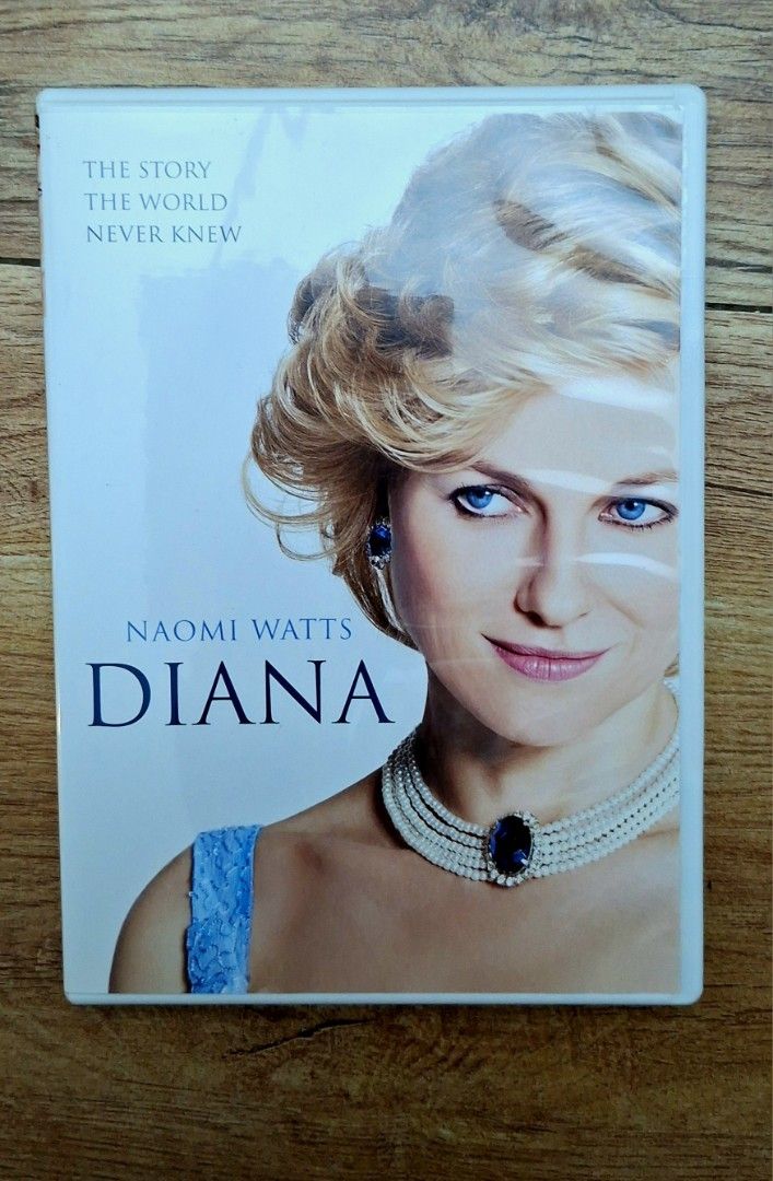 Diana DVD Starring Naomi Watts (Category: CDs & DVDs) located in Santa Rosa. Submitted by shop_by_terri (Listing ID 1463411729, Image 1). Description: - Diana movie starring Naomi Watts - Features interviews with cast and crew - Includes a Diana fashion photo booklet - Running time: 113 minutes - Rated PG-13.