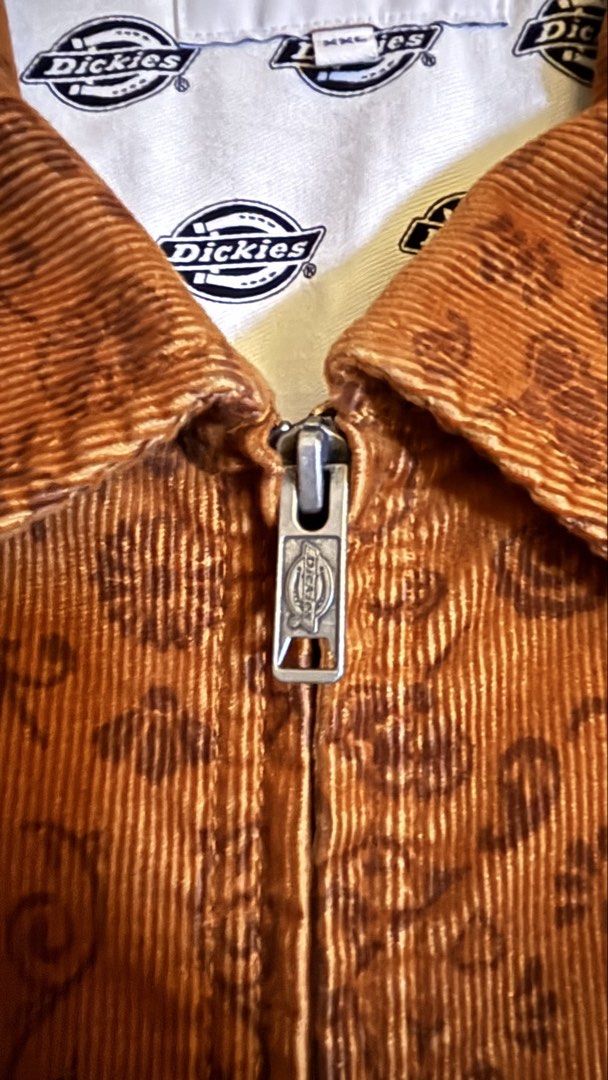 Dickies Japan line oversized Corduroy jacket (Category: Coats, Jackets and Outerwear) located in Manila. Submitted by thrifty_rick (Listing ID 1463454621, Image 3). Description: Condition: Great condition with very minimal signs of wear. Tag:XXL W:26 L:29.5 .