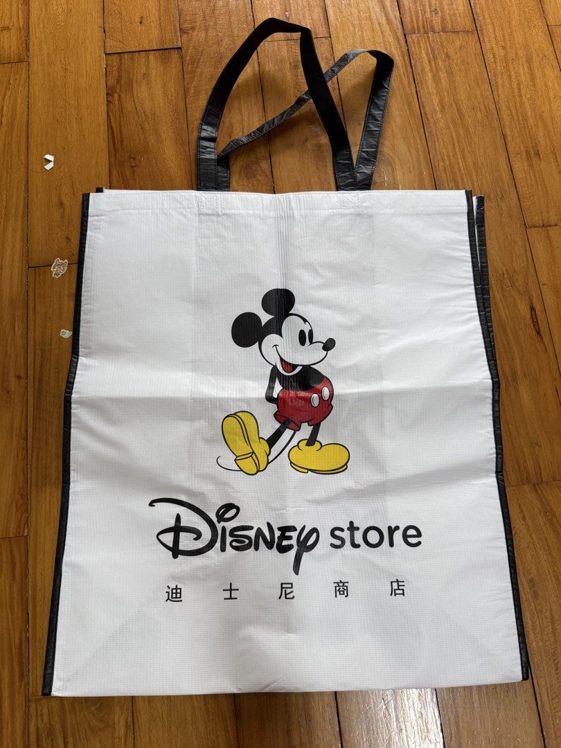 Disney Store Mickey Mouse Plastic Bag Gift Bag (Category: Tote Bags) located in Manila. Submitted by a.c.shop (Listing ID 1463357208, Image 1). Description: Natupi lng .