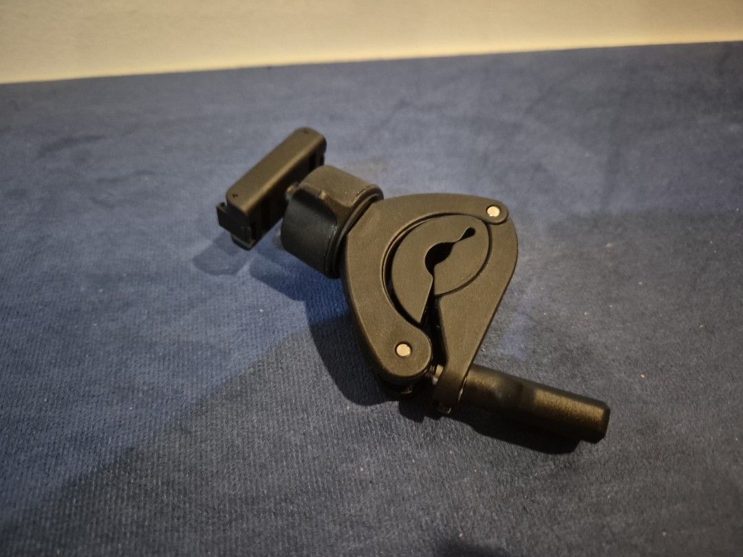 DJI Clamp Mount for Phone/Tablet (Category: Other Mobile & Gadget Accessories) located in Bantay. Submitted by backyardcyclist (Listing ID 1463485712, Image 3). Description: - DJI Clamp Mount - Securely holds phones or tablets - Attaches to rods or bars - Ball joint for adjustable angles - Ideal for mounting on stands or equipment.