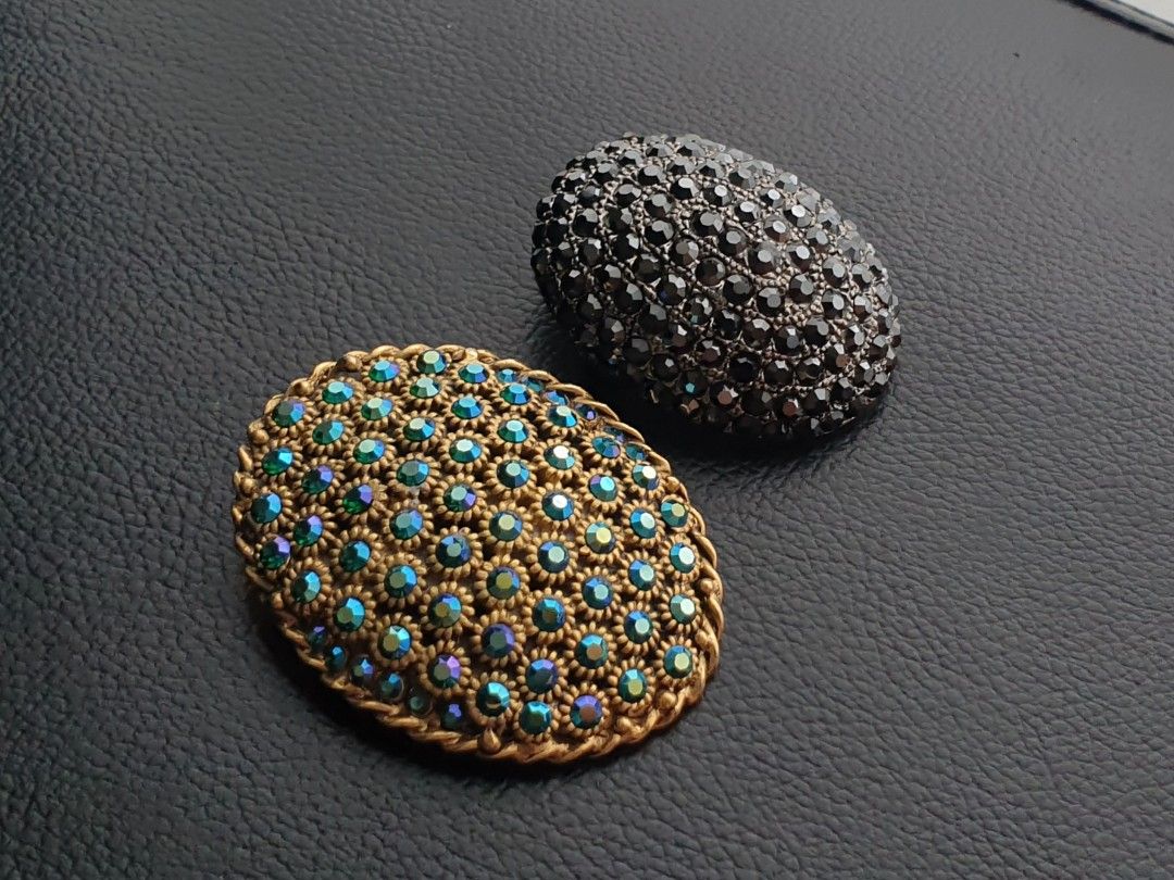 Dome Rhinestone Brooch and Pendant (Category: Brooches) located in Quezon City. Submitted by WasalakTwo (Listing ID 1463439381, Image 1). Description: Bought in Japan 2 for 450 Open for delivery nationwide.