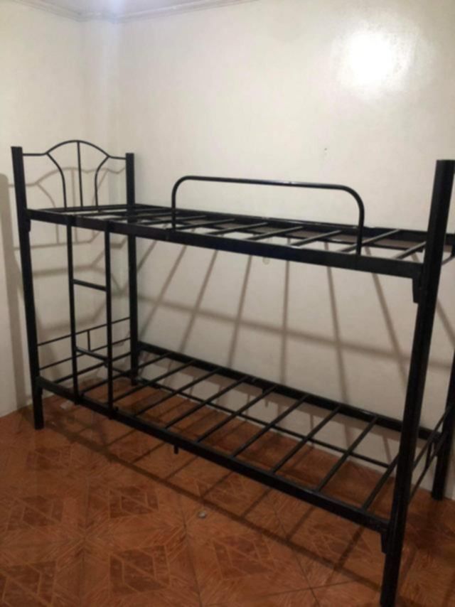 DOUBLE DECK, MILITARY SPRING, TUBING TYPE (Category: Bed Frames & Mattresses) located in Manila. Submitted by eukris (Listing ID 1463493223, Image 3). Description: DIRECT MESSAGE ME FOR MORE DETAILS ! 💻 ACTIVE ON MESSENGER✔️ LEGIT ONLINE SELLER ORDERS NOW DELIVERY LATER ❤️ 📌URATEX FOAM 📌JOLLY FOAM 📌MEGA FOAM 📌 URATEX TRIFOLD MATTRESS 📌STEEL BED 📌DOUBLE DECK 📌RTYPE 📌 SPLIT TYPE HEAVY DUTY 📌FOLDING BED WITH MATTRESS 📌SOFA BED 📌 DURA BOX