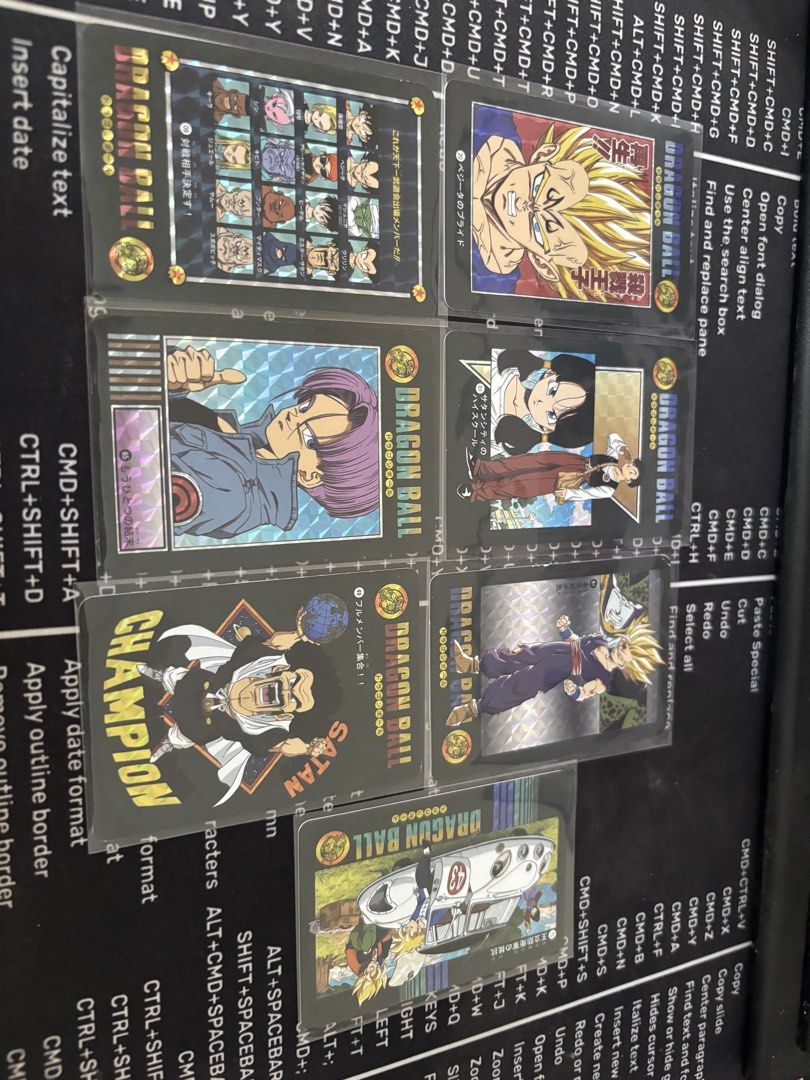 Dragon Ball Z Cards Collection - Various Characters (Category: Raw Singles) located in Tarlac. Submitted by wisemoon_jonas (Listing ID 1463343708, Image 1). Description: - Collection of Dragon Ball Z cards - Visual Adventure Special 2013.