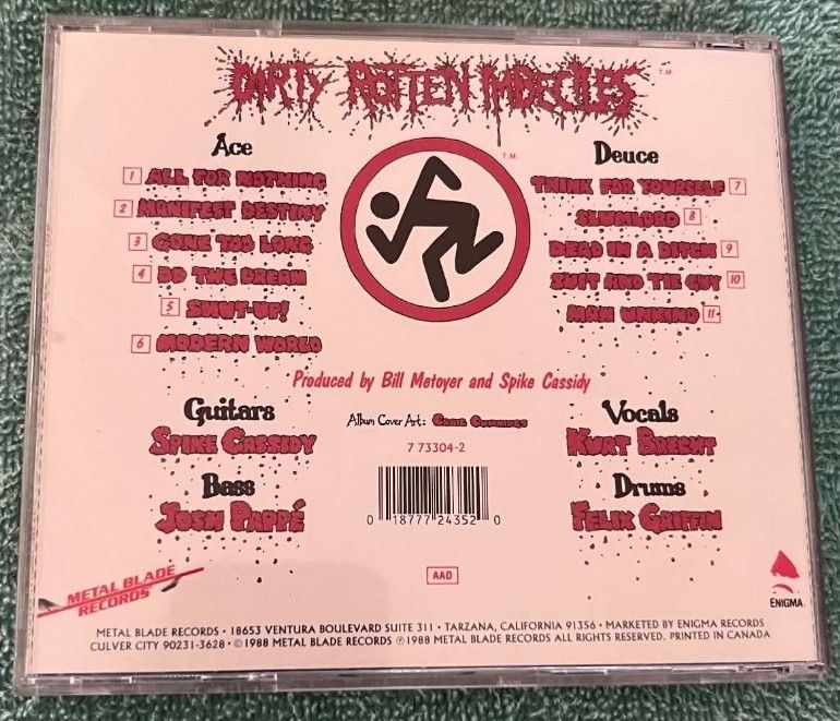 D.R.I. - 4 Of A Kind (Category: CDs & DVDs) located in Cebu City. Submitted by g_roshamboo (Listing ID 1463366341, Image 3). Description: cd.