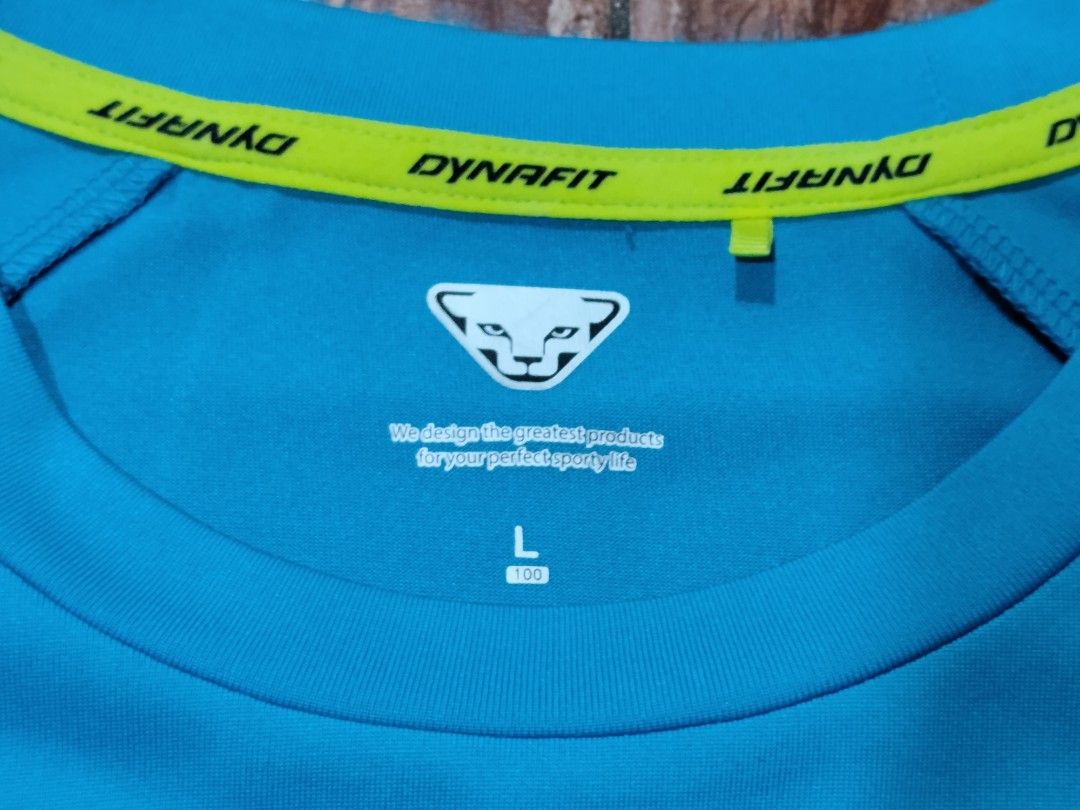 Dynafit Running Shirt (Category: Activewear) located in General Santos City (Dadiangas). Submitted by alfredanth42291 (Listing ID 1463393553, Image 2). Description: DYNAFIT RUNNING SHIRT light blue/black mens L (W-20.5 L-27.5) -quickdry ✓✓excellent condition 250 #sports #gym #pickleball #drifit.