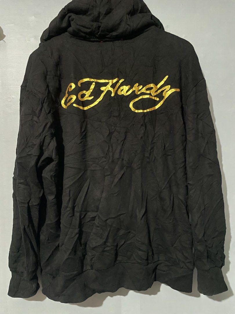 Ed hardy hoodie jacket (Category: Coats, Jackets and Outerwear) located in Molave. Submitted by sixthrift (Listing ID 1463474391, Image 1). Description: Ed hardy As new No issue 9.5 color rate Best fit xl .