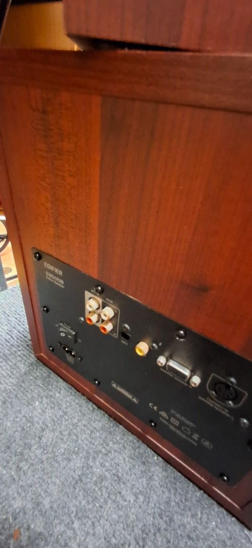 Edifier s350db - 2.1 Speaker System (Category: Soundbars, Speakers & Amplifiers) located in Mandaluyong City. Submitted by rpg01 (Listing ID 1463367016, Image 2). Description: Very good and smooth appearance BUT selling as defective. Pls check issues below. PM for questions: ISSUES: Optical connection seem to have stopped working Other connections AUX/PC/COAX and Bluetooth connections do NOT work 95% of the time The remaining 4% of the time, ther