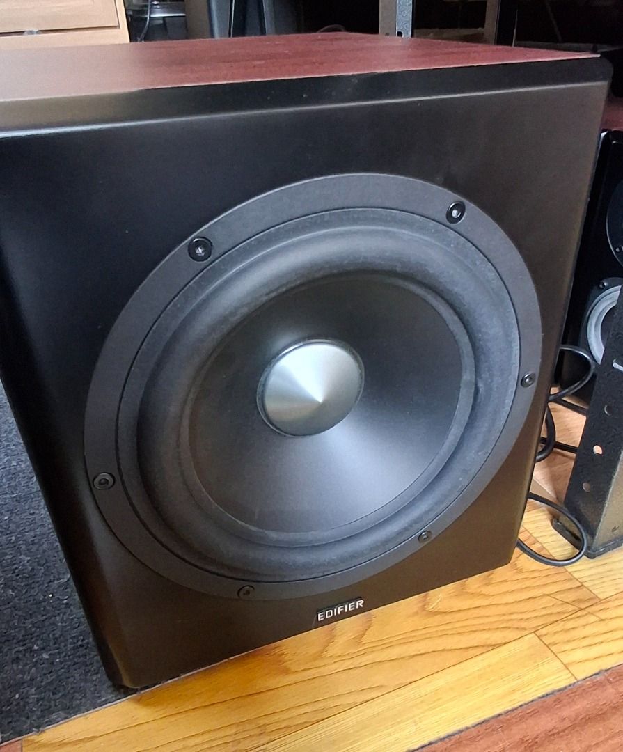 Edifier s350db - 2.1 Speaker System (Category: Soundbars, Speakers & Amplifiers) located in Mandaluyong City. Submitted by rpg01 (Listing ID 1463367016, Image 3). Description: Very good and smooth appearance BUT selling as defective. Pls check issues below. PM for questions: ISSUES: Optical connection seem to have stopped working Other connections AUX/PC/COAX and Bluetooth connections do NOT work 95% of the time The remaining 4% of the time, ther