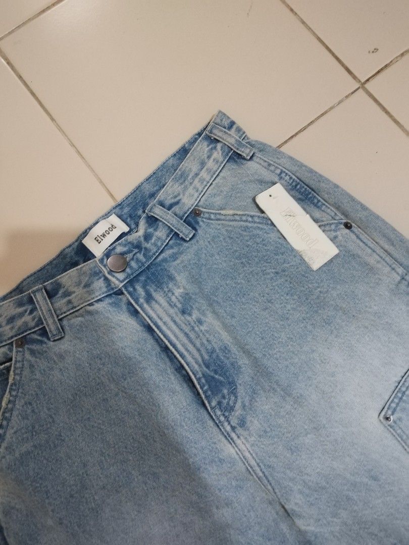 ellwood double knee unisex (Category: Jeans) located in Bulacan. Submitted by side.hustle11 (Listing ID 1463552769, Image 3). Description: BALA MY LOOKING ELWOOD DOUBLE KNEE CARPENTER WAISTLINE 30-32 LENGTH 41 HEMP 9 GANDA NETO MGA SIR/ MAM LOC BULACAN p.