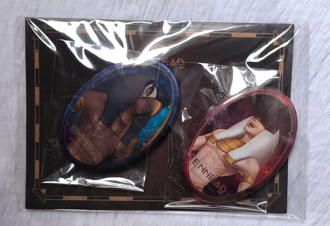 ENNEAD Badge Set (Category: Comics & Manga) located in Gapan. Submitted by horusetttt (Listing ID 1463412182, Image 1). Description: - onhand - x sensi - payo.