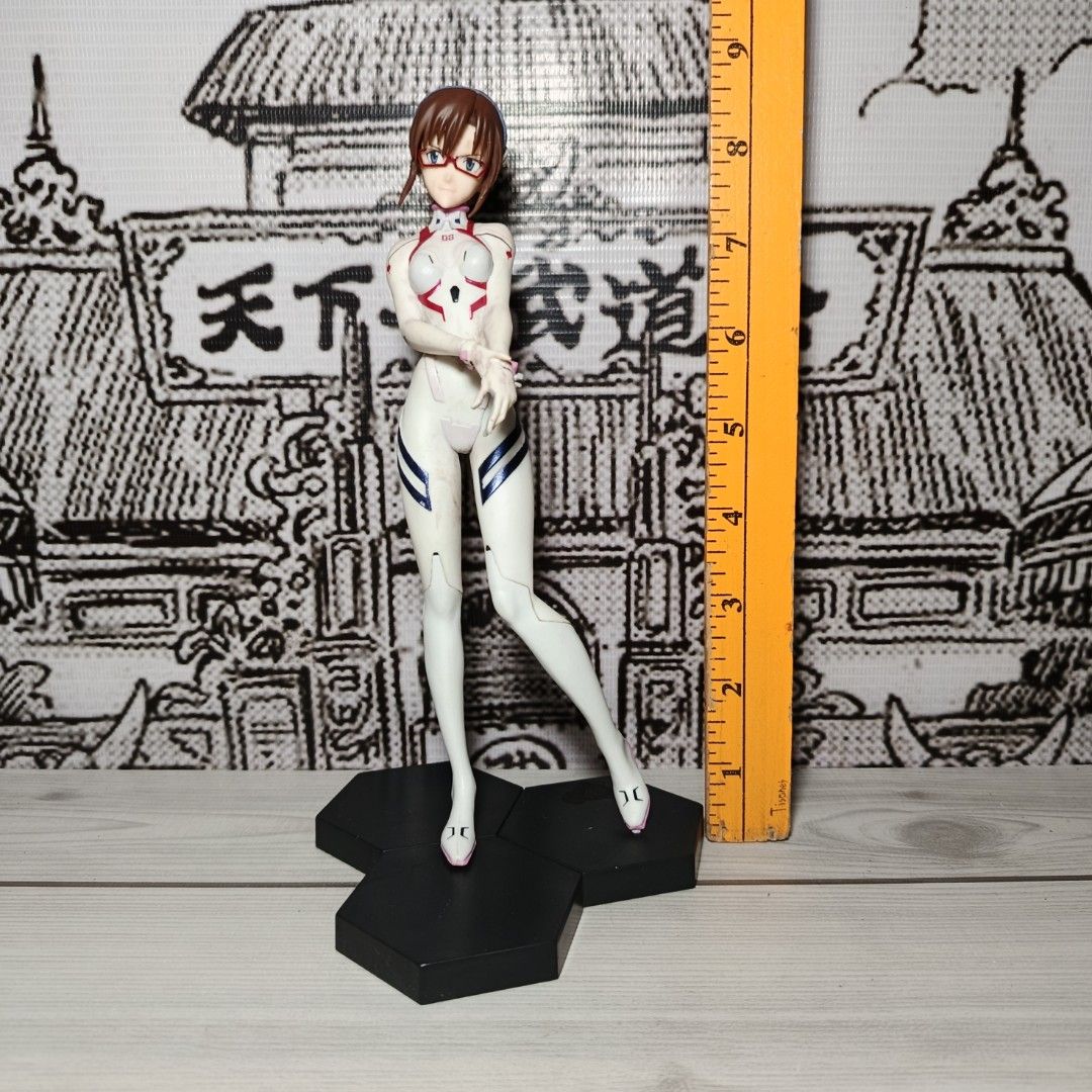 Evangelion Makinami Mari Figure (Category: Figurines & Statues) located in Iloilo. Submitted by quistor (Listing ID 1463394844, Image 2). Description: Product Features: Evangelion Makinami Mari Collection Figure Color: as the picture shows Size : 7-8 inches - see Ruler inches for size comparison Condition: Japan surplus toys, authentic, No box , selling as is. Package Content: 1pc Notes: Due to the light and screen setting difference, the item's 