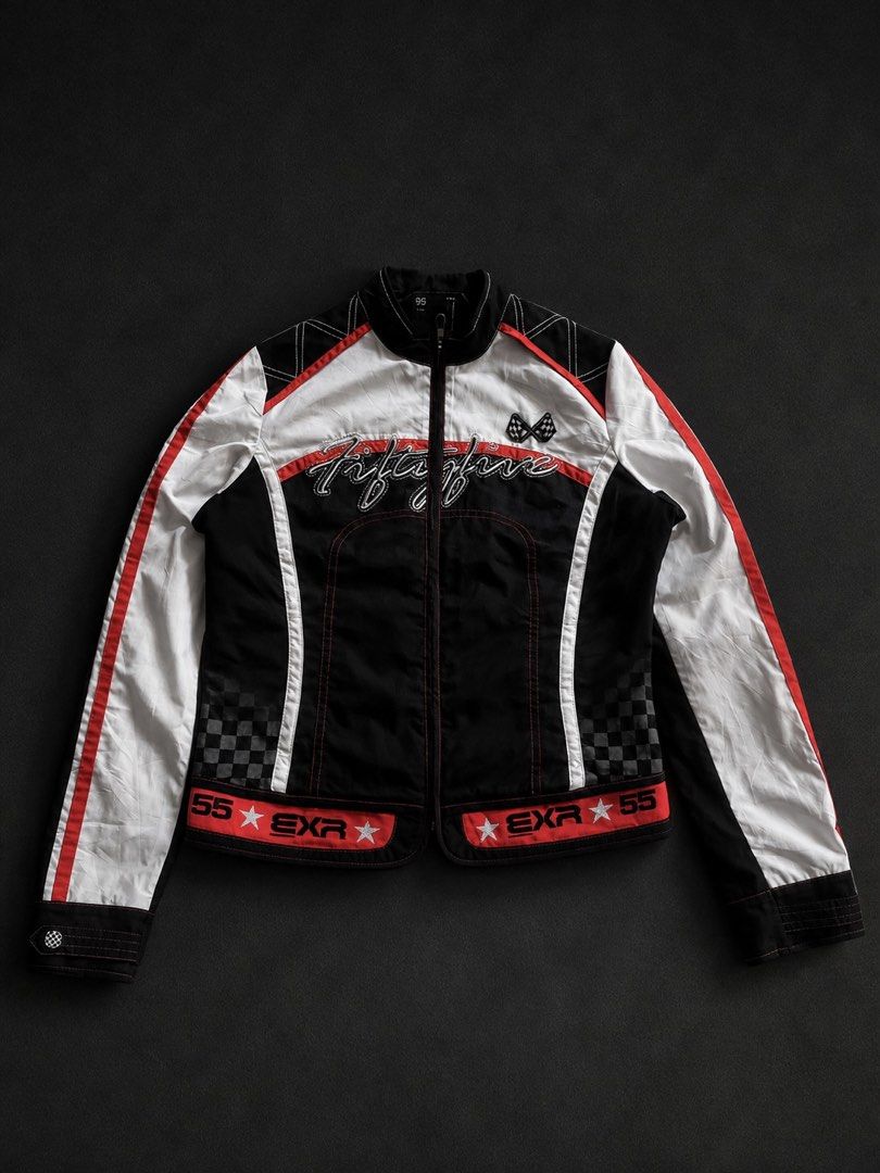 EXR Women Nylon Racing Jacket (Category: Coats, Jackets and Outerwear) located in Tagum. Submitted by clent.josh (Listing ID 1463332828, Image 1). Description: .