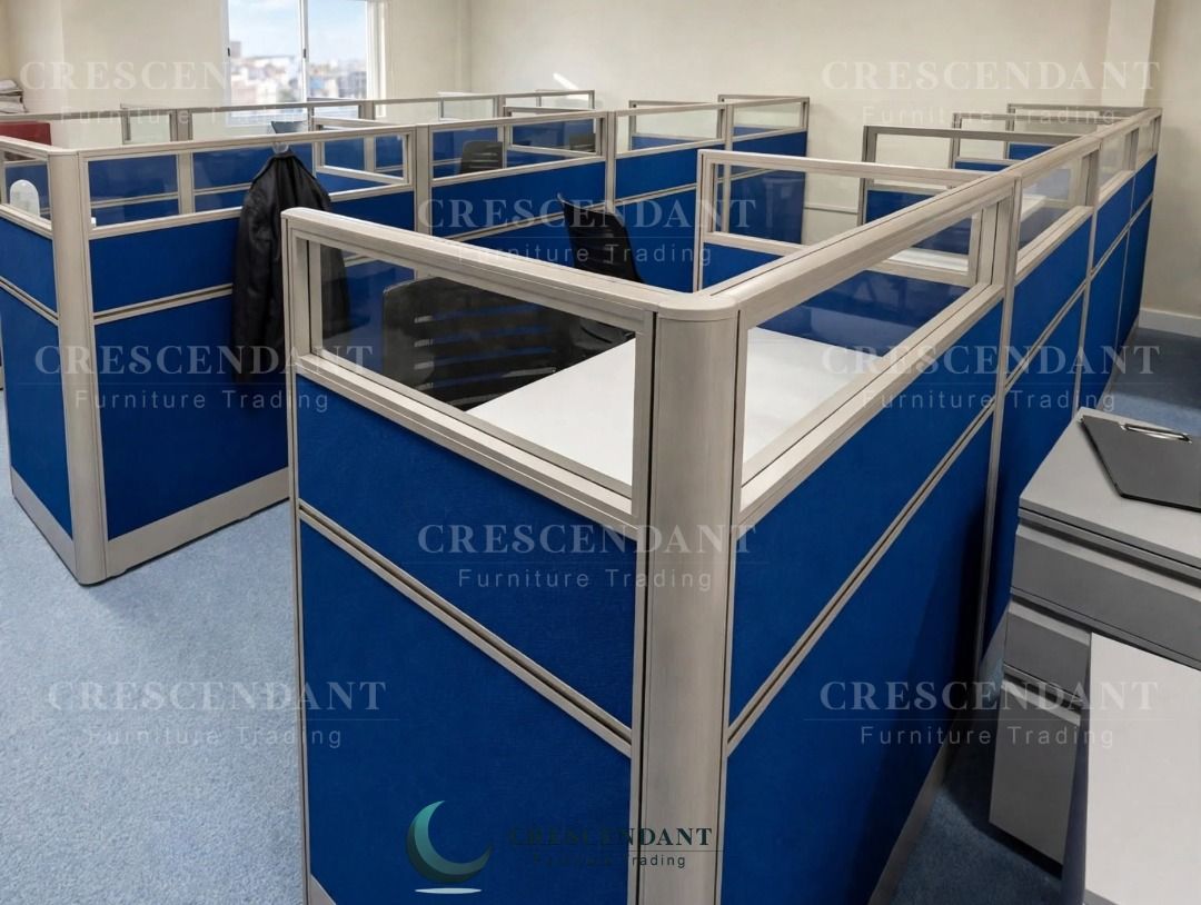 Fabric Partition With Glass Office Cubicles (Category: Office Furniture & Fixtures) located in Pasig City. Submitted by abicft (Listing ID 1463333245, Image 3). Description: (THE PRICE IS FOR POSTING PURPOSES ONLY) CUSTOMIZE OFFICE PARTITION Custom-color, measurement 📌FREE QUOTATION! 📌FREE SITE VISIT & FREE ESTIMATE within Metro Manila 📌FREE 2D AND 3D LAYOUT or you can send us your measurement/layout. 📍Other products: ✅Office Partition ✅Steel