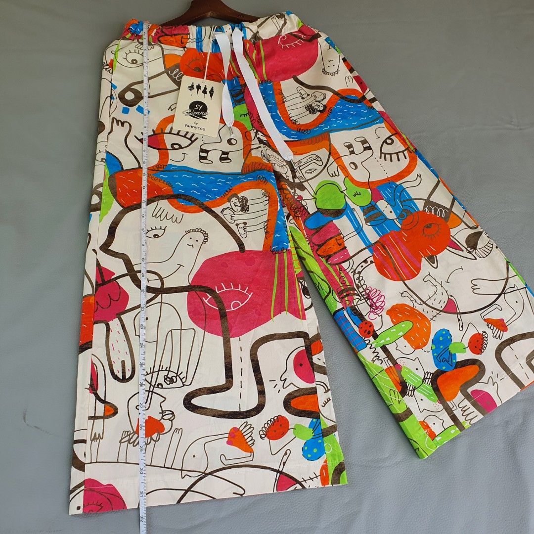 Fannycoo. Pants - Funky Cartoon Print (Category: Other Bottoms) located in Laoag. Submitted by soukay (Listing ID 1463369252, Image 3). Description: - Fun all-over cartoon print - Comfortable elastic waistband - Ideal for casual wear or a unique statement piece - Stand out with this unique design.