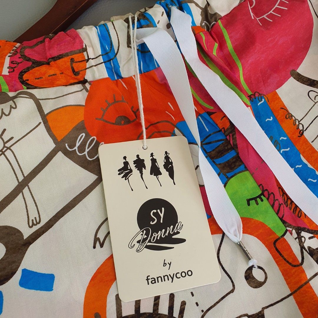Fannycoo. Pants - Funky Cartoon Print (Category: Other Bottoms) located in Laoag. Submitted by soukay (Listing ID 1463369252, Image 2). Description: - Fun all-over cartoon print - Comfortable elastic waistband - Ideal for casual wear or a unique statement piece - Stand out with this unique design.