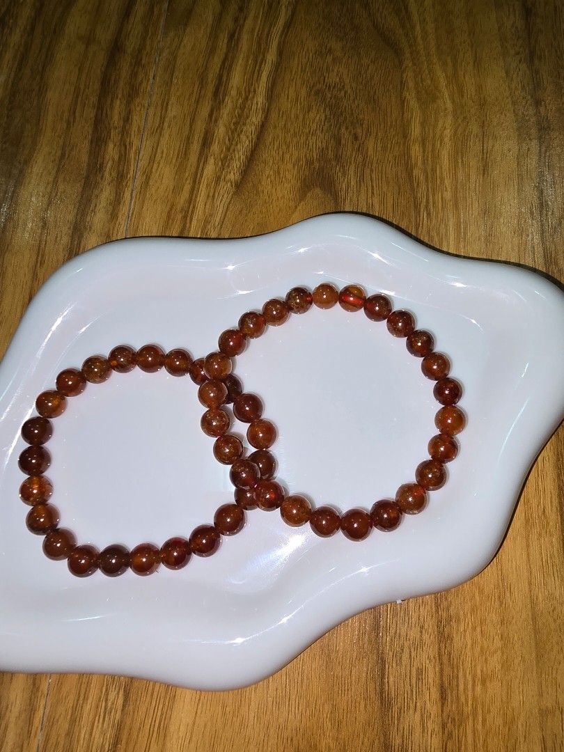 Fanta Garnet bracelet (Category: Bracelets) located in Santa Rosa. Submitted by crystal1.0 (Listing ID 1463442414, Image 1). Description: 16cm wrist size. Bead size: 8mm. P699 each.