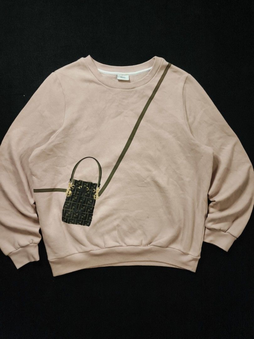 Fendi Bag Design (Category: Coats, Jackets and Outerwear) located in San Fernando. Submitted by gaboo_asncn (Listing ID 1463546769, Image 2). Description: - Fendi Bag Design - Size: Medium on tag (W24/L26) - Condition: Excellent - Color Rate: 9/10 - No issue.