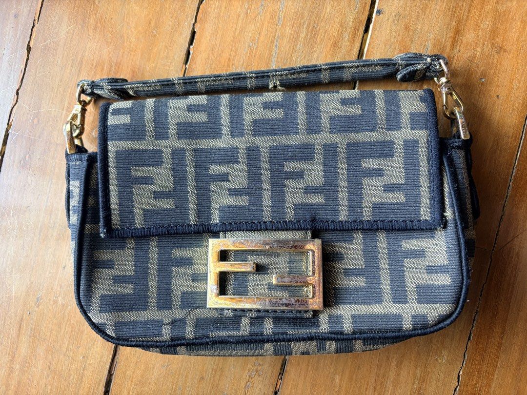 FENDI mini Baguette shoulder bag (Category: Luxury Bags & Wallets) located in San Pascual. Submitted by s3resale (Listing ID 1463348146, Image 1). Description: Coded Faded hardware See photos….